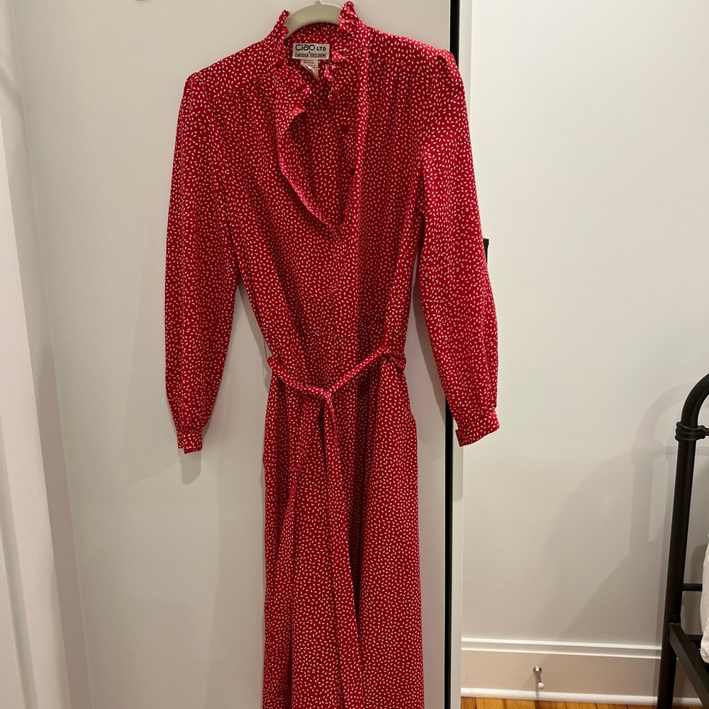 Vintage Red Dress
